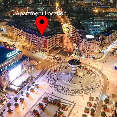 Fantazy Apartment Main Square Skopje Ngoại thất bức ảnh